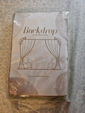 Backdrop Soft Backdrop Curtain - Sage Green